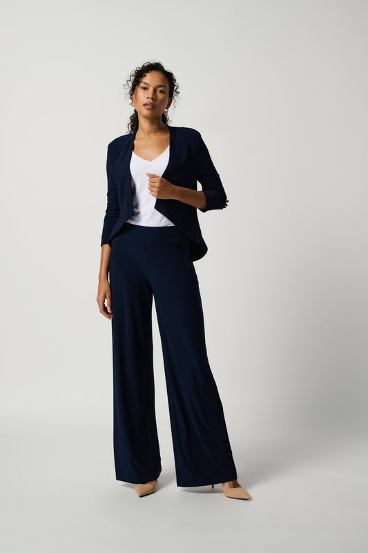 Joseph Ribkoff Signature Wide-Leg Pants MIDNIGHT
221340S25