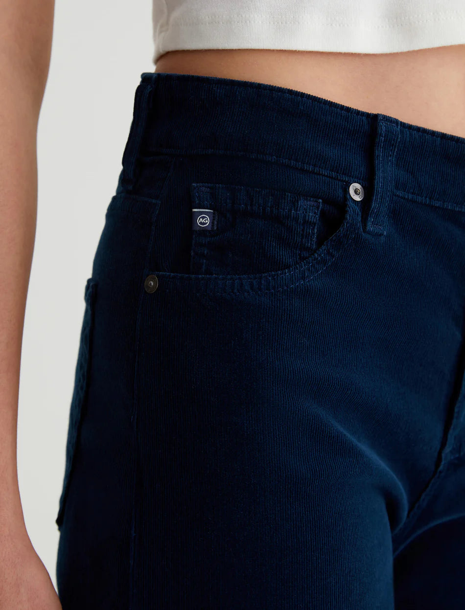 AG Jeans Saige Wide Leg Crop - Atlantic Night