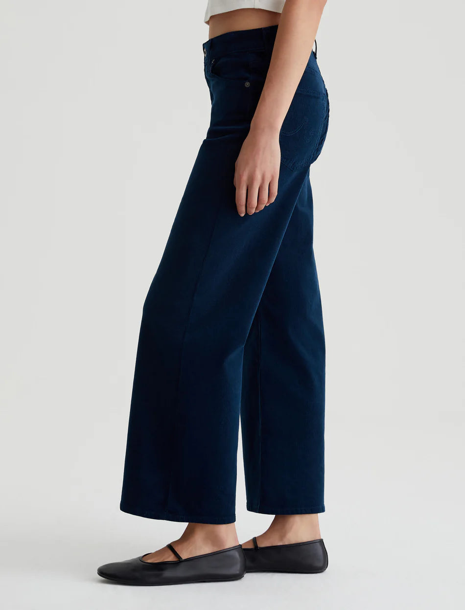 AG Jeans Saige Wide Leg Crop - Atlantic Night