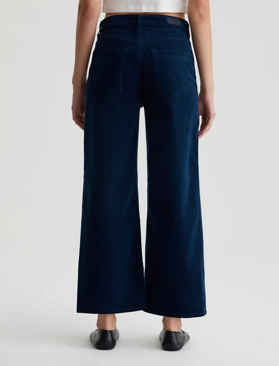 AG Jeans Saige Wide Leg Crop - Atlantic Night