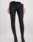 Monari Jersey Coated Pants Style 806542 - Black