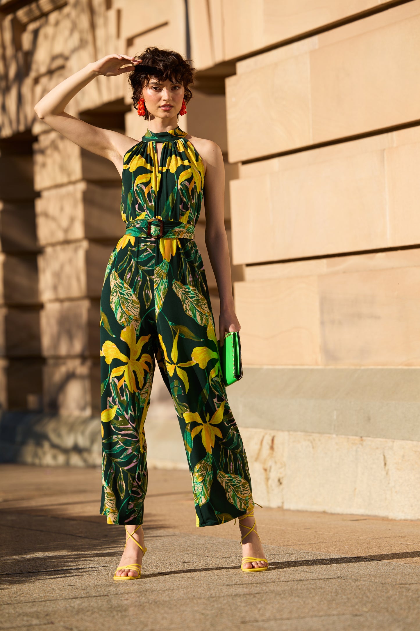 SACHA DRAKE Lemon Lagoon Jumpsuit
