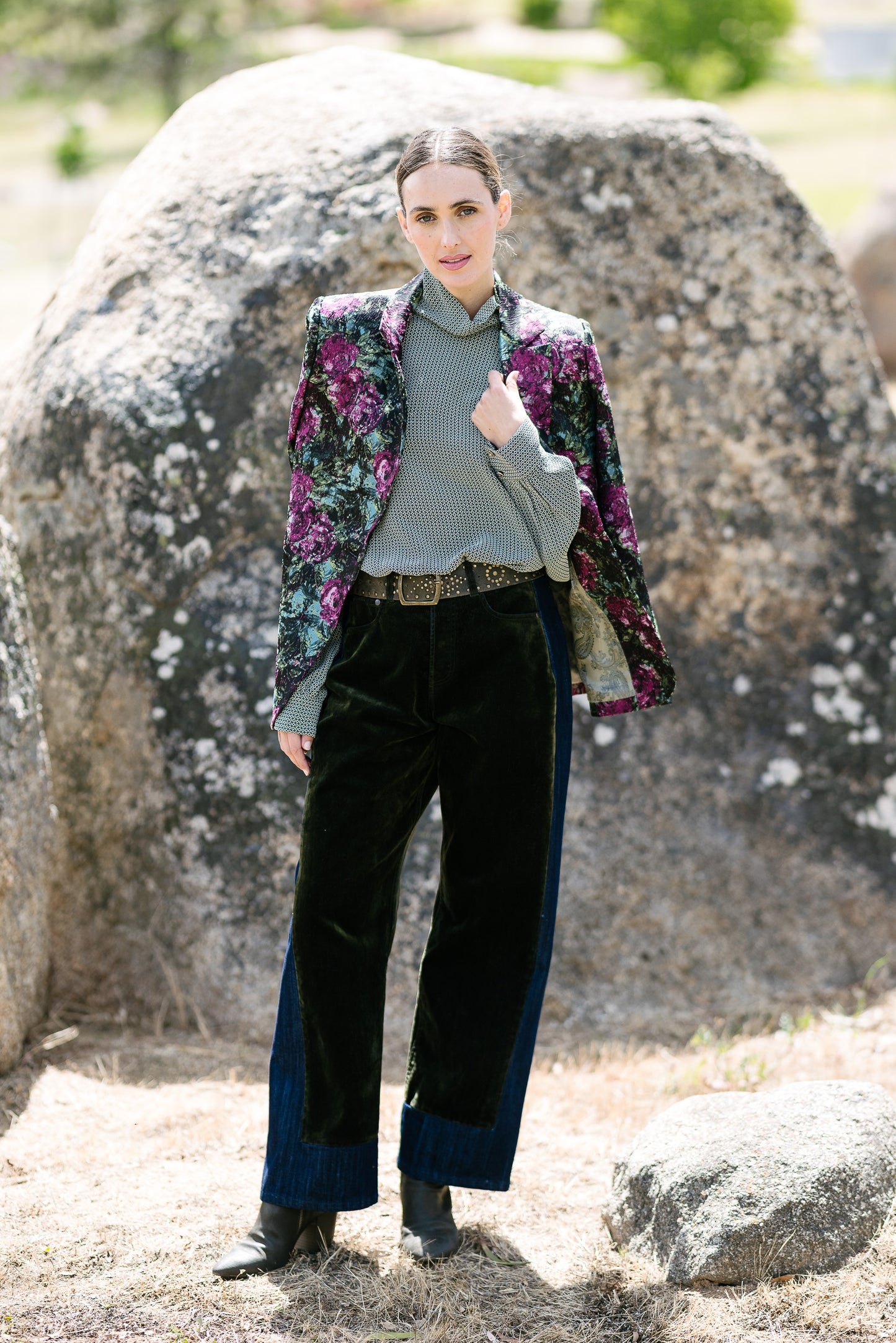 Maud Dainty Zazzle Jacket - Winter Garden