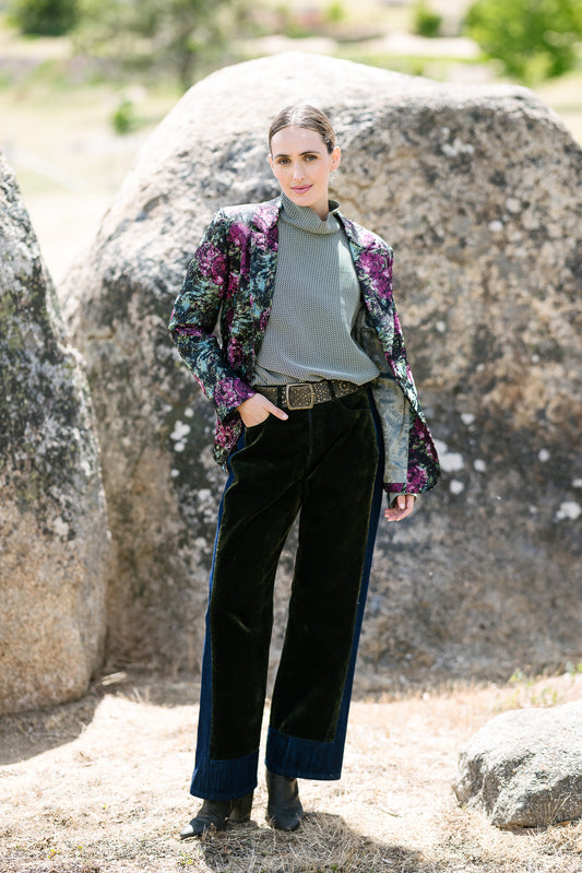 Maud Dainty Zazzle Jacket - Winter Garden