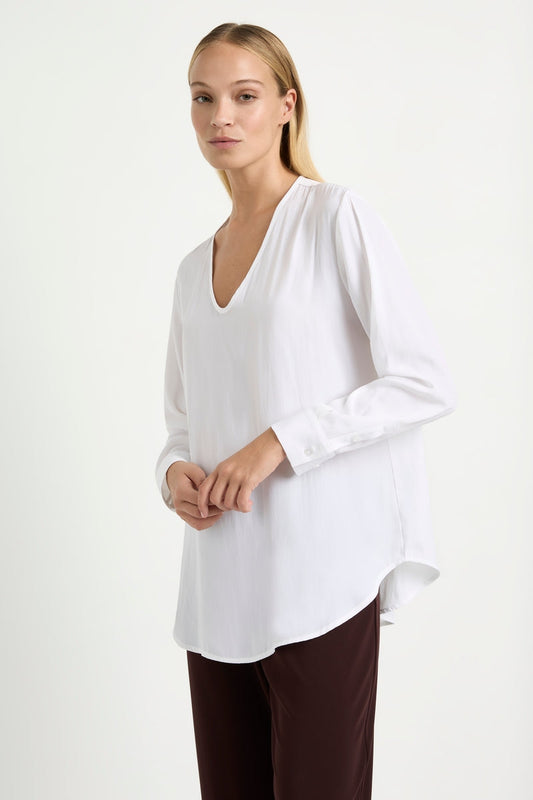Mela Purdie Slide Blouse F67 8399 - Black