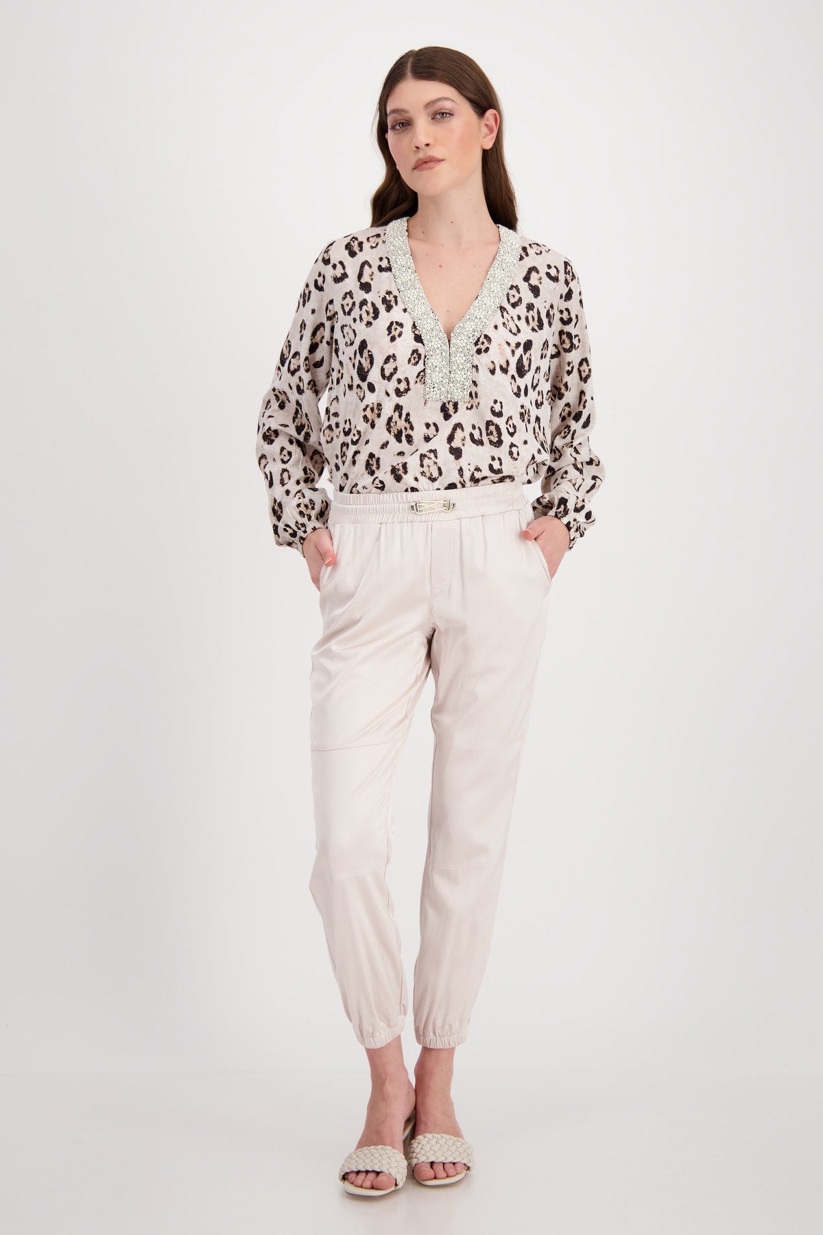 Monari Satin Jogger 806890