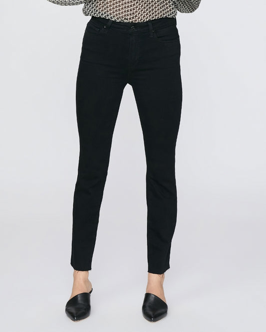 Paige Cindy with Raw Hem - Black Shadow