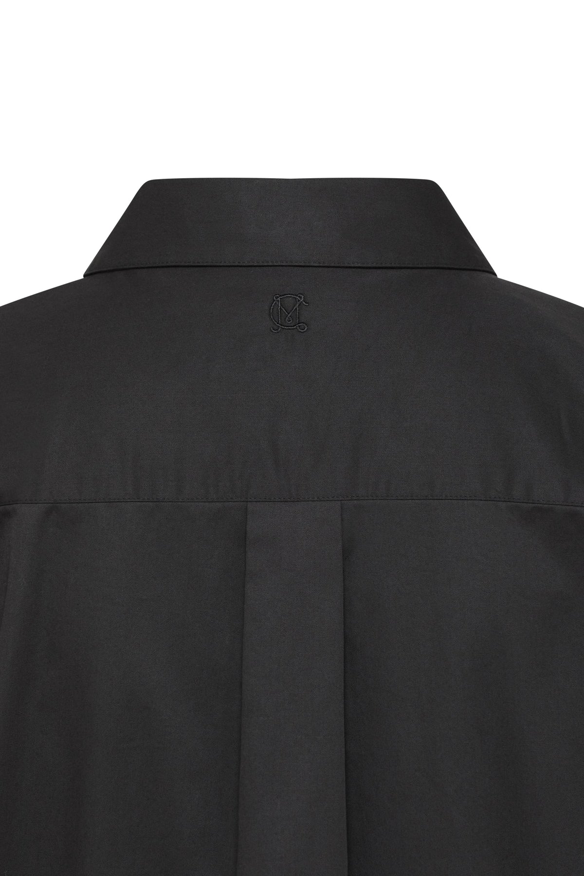 Cable Pima Cotton Shirt - Black