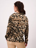 Monari Animal Print Sweater 807195 - Biscuit