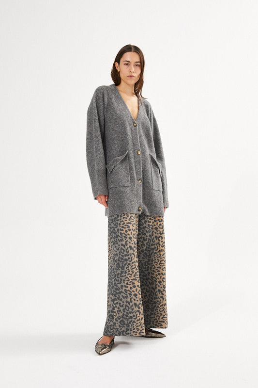 Rabens Saloner INJA Pant - Leopard