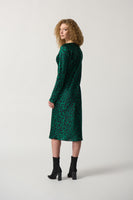 Joseph Ribkoff Animal Print Sheath Dress Style 233115