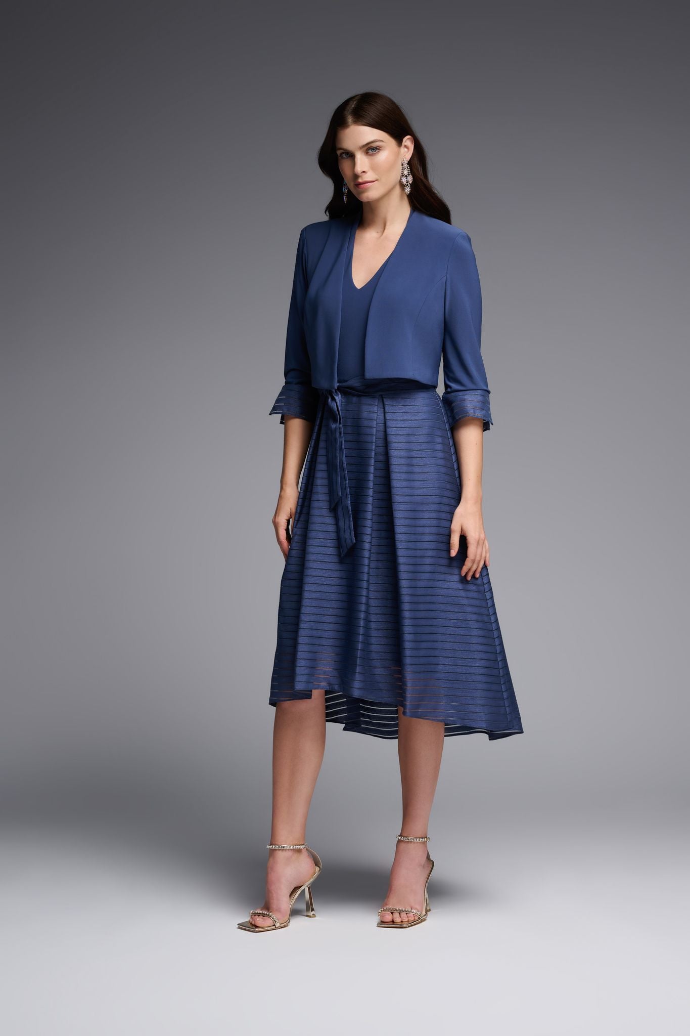 Joseph Ribkoff Bolero Style 231748 - Mineral Blue