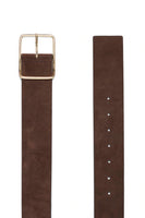 Cable Melbourne Suede Belt - Chocolate