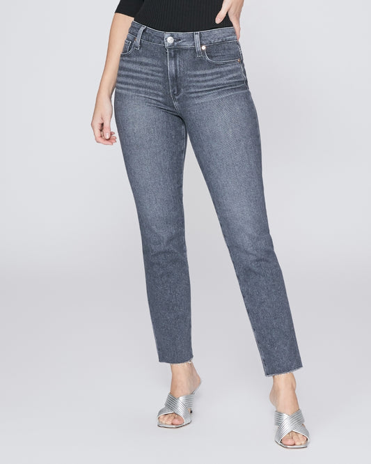 Paige Cindy with Raw Hem - Ash Black