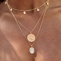 Fairley Savannah Charm Necklace - Gold