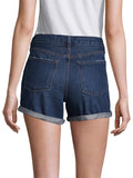 J Brand Johnny  Mid-Rise Rolled Short in Doubletake