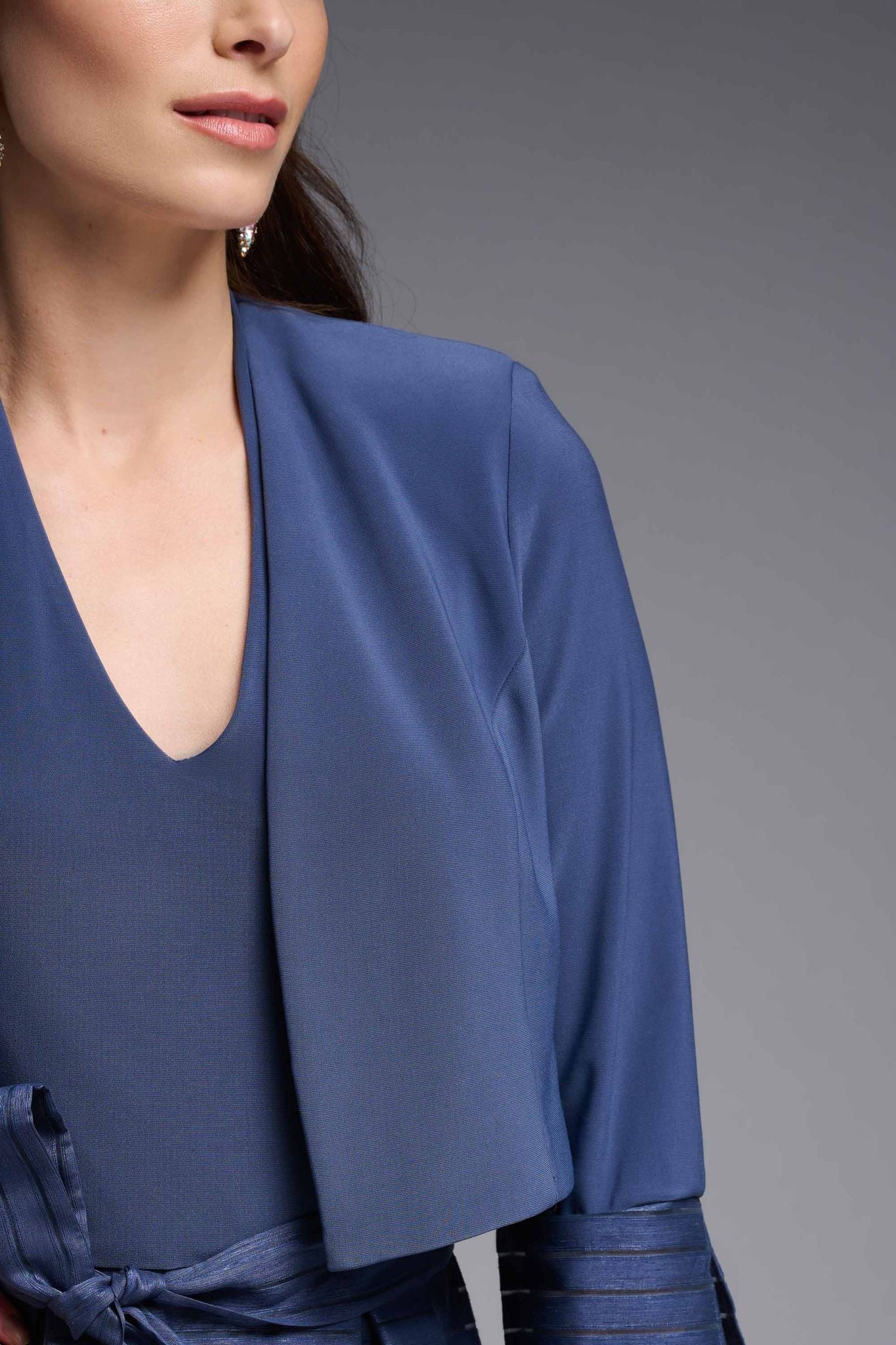 Joseph Ribkoff Bolero Style 231748 - Mineral Blue